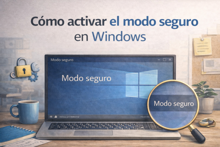 Cómo activar el modo seguro en Windows: guía completa, usos, ventajas y desventajas (2026)
